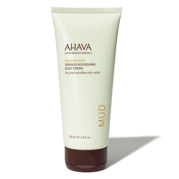 Ahava DERMUD NOURISHING crema corporal con lodo del Mar Muerto para pieles secas y sensibles 200 ml 1 Ahava DERMUD NOURISHING crema corporal con lodo del Mar Muerto para pieles secas y sensibles 200 ml 1