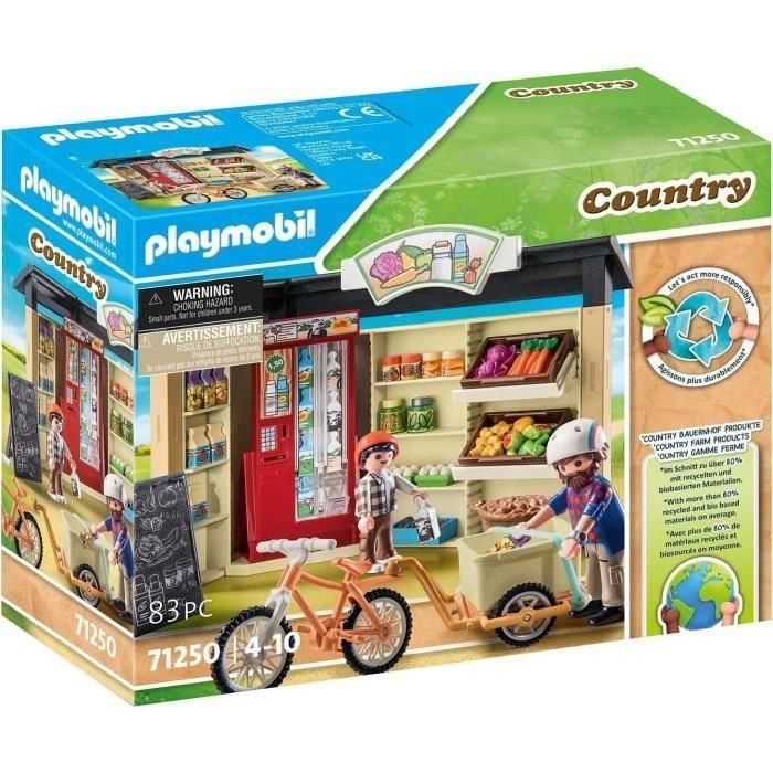 Playmobil Tienda Granja 24 Horas - Set de Juguetes de 83 Piezas con Figuras y Accesorios para Juego de Rol Imaginativo 0 Playmobil Tienda Granja 24 Horas - Set de Juguetes de 83 Piezas con Figuras y Accesorios para Juego de Rol Imaginativo 0