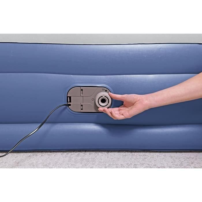Bestway BES6941607329689 Cama Hinchable Doble Tritech, 203x152x46 cm, Soporta 300 Kg, Inflado Rápido en 4 Minutos 2
