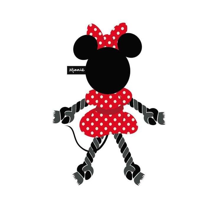 Cerdá Cuerda Dental para Perro Minnie, Juguete de Masticar, Higiene Bucal, Color Rojo, 13.0 x 25.0 x 6.0 cm 5