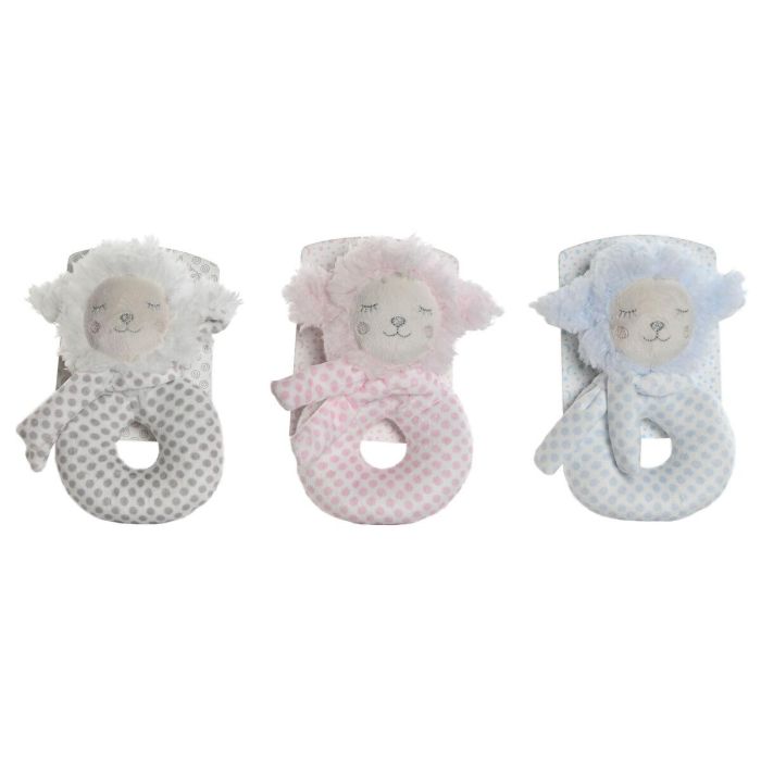 Peluche Baby DKD Home Decor Rosa Azul 7 x 17 x 12 cm (3 Unidades) 2 Peluche Baby DKD Home Decor Rosa Azul 7 x 17 x 12 cm (3 Unidades) 2
