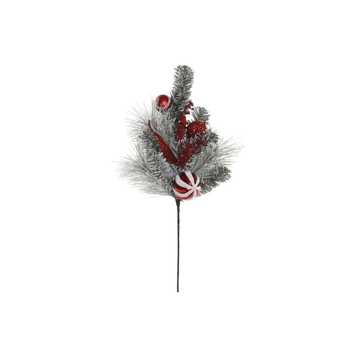 Rama Navidad Tradicional DKD Home Decor Blanco Rojo 12 x 56 x 25 cm (6 Unidades) 1 Rama Navidad Tradicional DKD Home Decor Blanco Rojo 12 x 56 x 25 cm (6 Unidades) 1