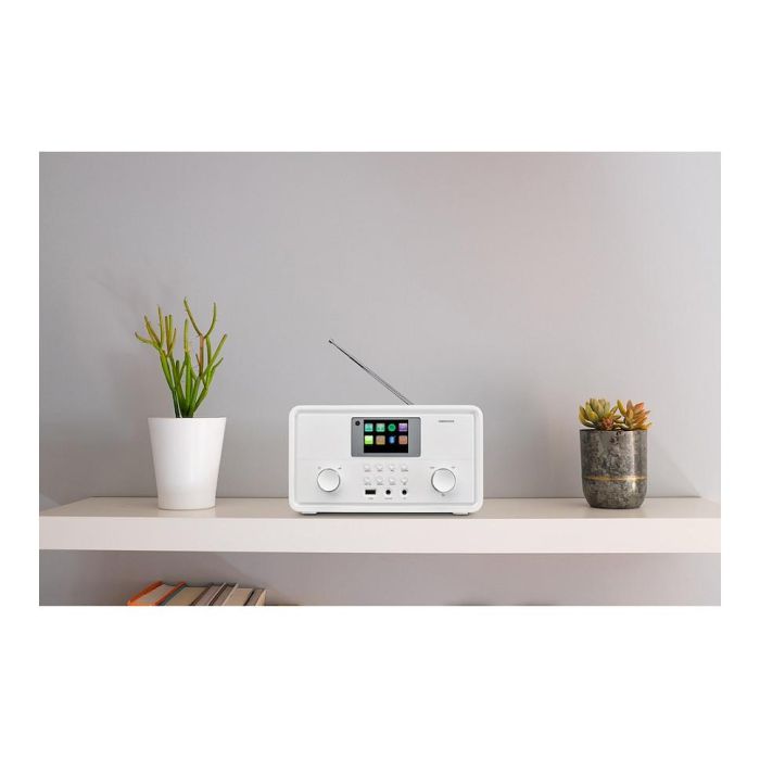 Medion Radio por Internet MED1717434079310 DAB Bluetooth 2 x 10 W RMS Blanco 5