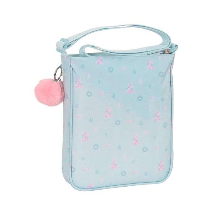 Safta Bolsito bandolera Moos Garden 21x25x4,5cm Azul Turquesa Acolchado Rolling Printing 1