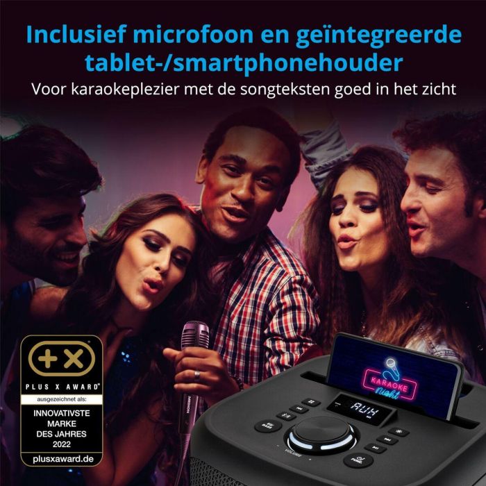 Altavoz Bluetooth Portátil Medion Negro 50 W 12
