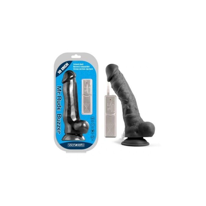 Consolador Realista VSCNOVELTY Negro 2 Consolador Realista VSCNOVELTY Negro 2