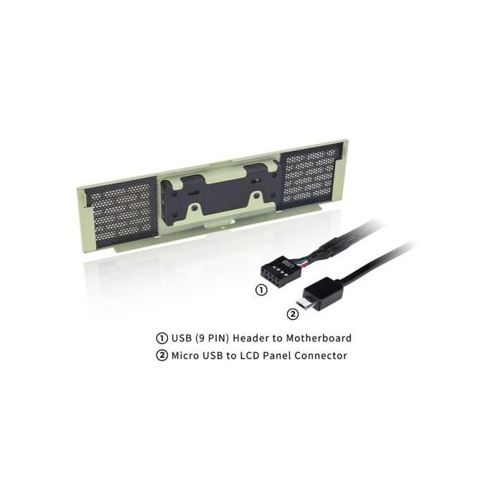 Thermaltake LCD Panel Kit Matcha Green for The Tower 200 Matcha Green 5 Thermaltake LCD Panel Kit Matcha Green for The Tower 200 Matcha Green 5
