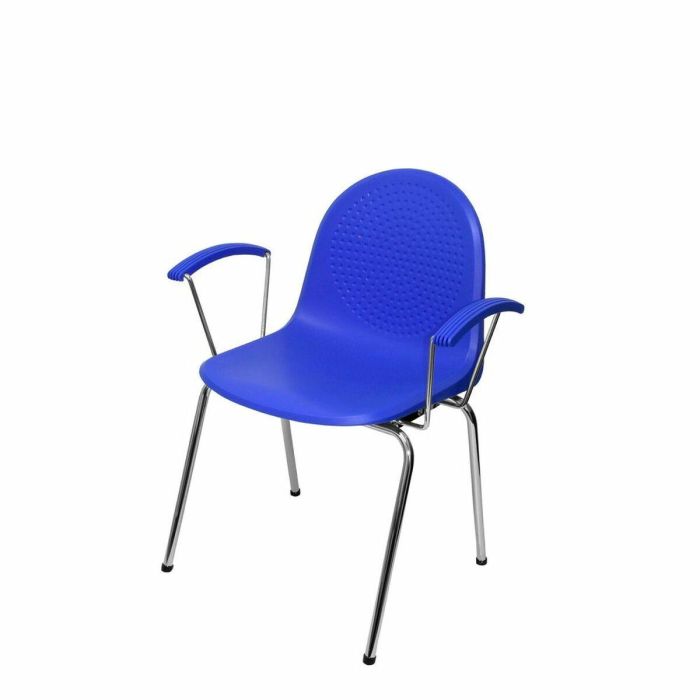Silla de Recepción Ves P&C 4320AZ Azul (4 uds) 2 Silla de Recepción Ves P&C 4320AZ Azul (4 uds) 2
