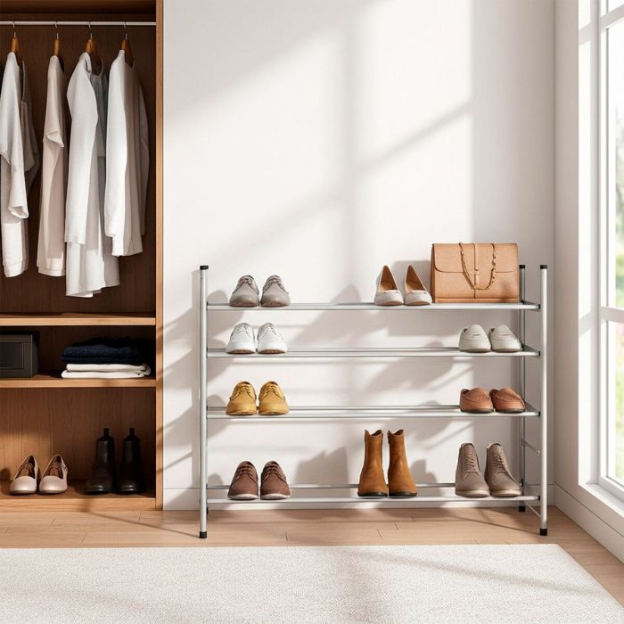 Zapatero Max Home Metal 112 X 67 X 22 CM (4 Unidades) 1 Zapatero Max Home Metal 112 X 67 X 22 CM (4 Unidades) 1