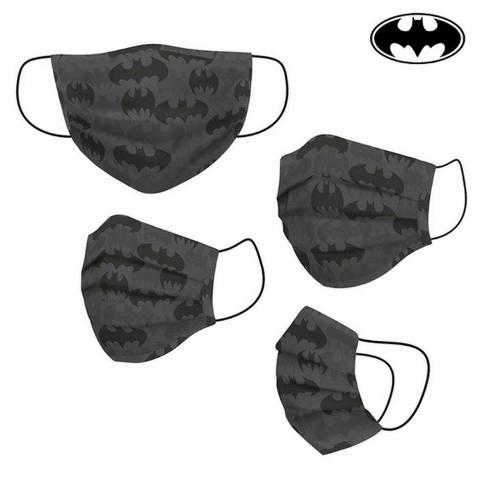 Mascarilla Higiénica de Tela Reutilizable Batman CD-22-7560 Infantil (1 unidad) 0 Mascarilla Higiénica de Tela Reutilizable Batman CD-22-7560 Infantil (1 unidad) 0