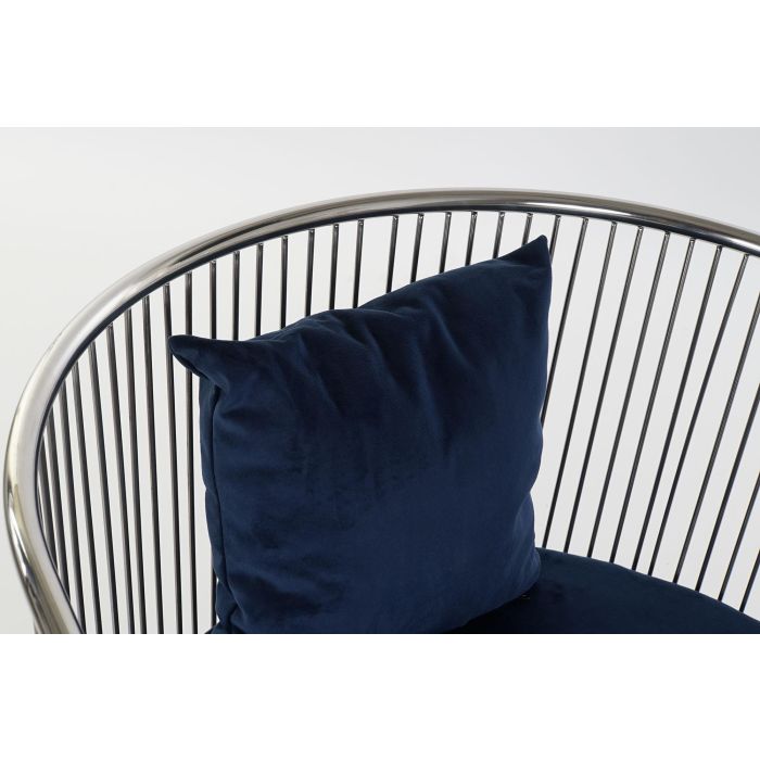 Butaca Moderno DKD Home Decor Azul Marino 69 x 70 x 66 cm 3 Butaca Moderno DKD Home Decor Azul Marino 69 x 70 x 66 cm 3