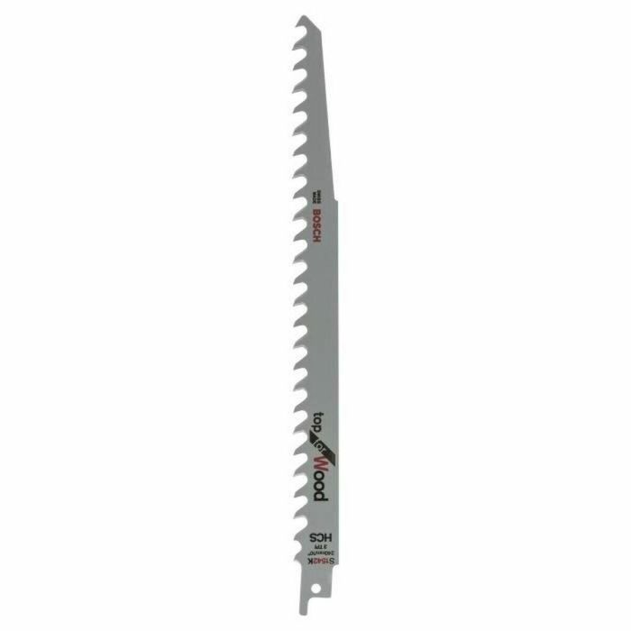Bosch S 1542 K Set de 2 Hojas de Sierra de Sable HCS Top para Madera Bosch S 1542 K Set de 2 Hojas de Sierra de Sable HCS Top para Madera