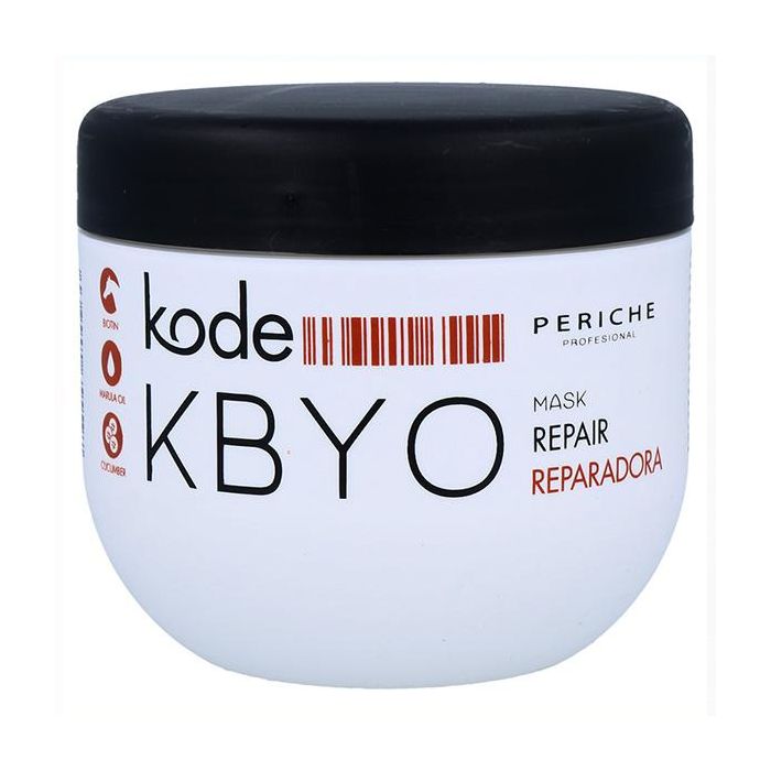 Periche Kode Kbio Repair Mascarilla Capilar con Biotina 500 ml - Fortalece, Hidrata, Aporta Sedosidad y Brillo Periche Kode Kbio Repair Mascarilla Capilar con Biotina 500 ml - Fortalece, Hidrata, Aporta Sedosidad y Brillo