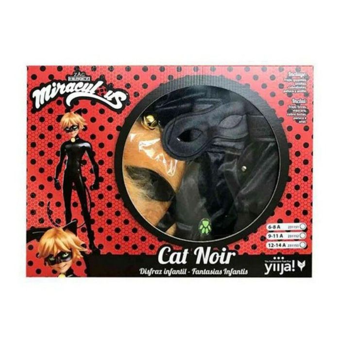 Disfraz cat noir talla 12-14 y 2