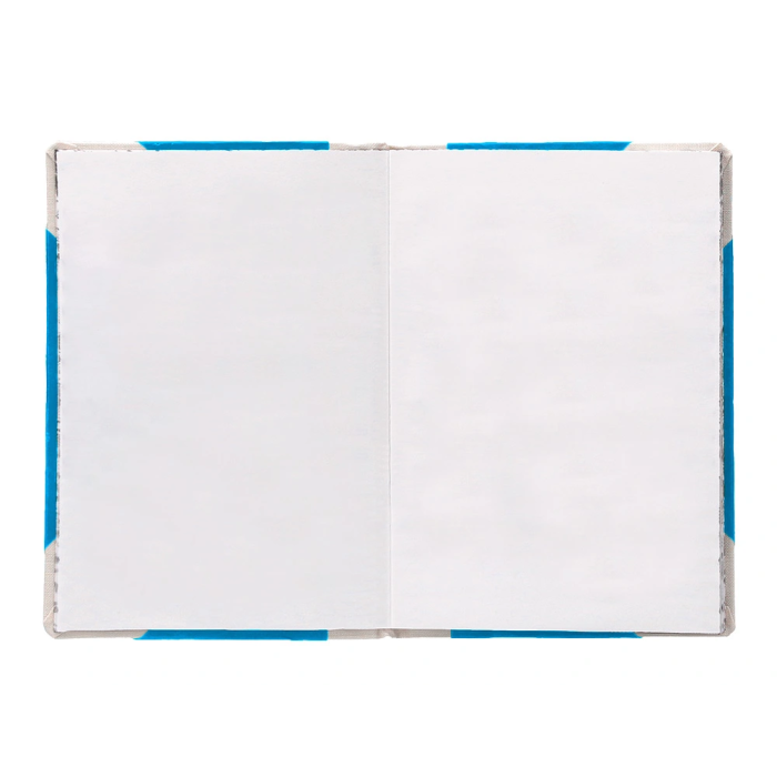 Fernandes Libro Cartone Cosido Din A6+ Liso 50 Hojas 100gr Azul 6