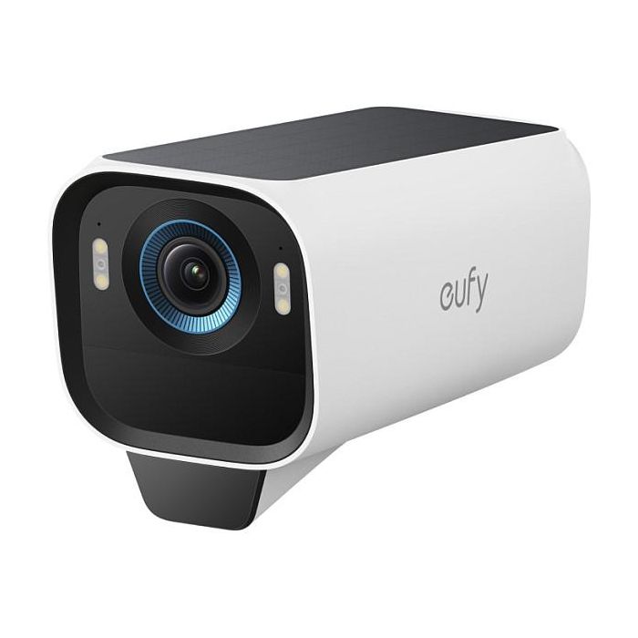 Anker eufy S3 Pro 3 Add-on Cámara de Seguridad Exterior IP67 4MP Visión Nocturna Alimentación Solar Inalámbrica y Alámbrica Blanca Anker eufy S3 Pro 3 Add-on Cámara de Seguridad Exterior IP67 4MP Visión Nocturna Alimentación Solar Inalámbrica y Alámbrica Blanca