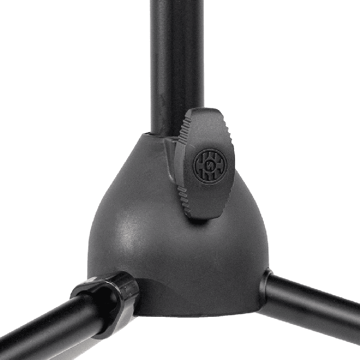 SBG Soporte de Micrófono Recto con Base Trípode Ajustable, Mango Ergonómico y Clips para Cable 3