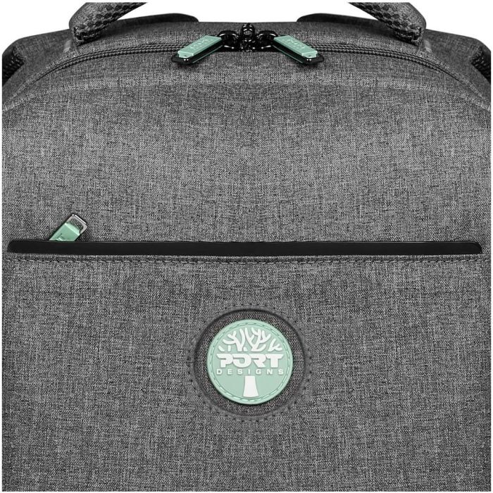 PORT Designs YOSEMITE Eco XL Mochila para Portátil 15.6" Gris Fabricada con Materiales Reciclados 2 PORT Designs YOSEMITE Eco XL Mochila para Portátil 15.6" Gris Fabricada con Materiales Reciclados 2