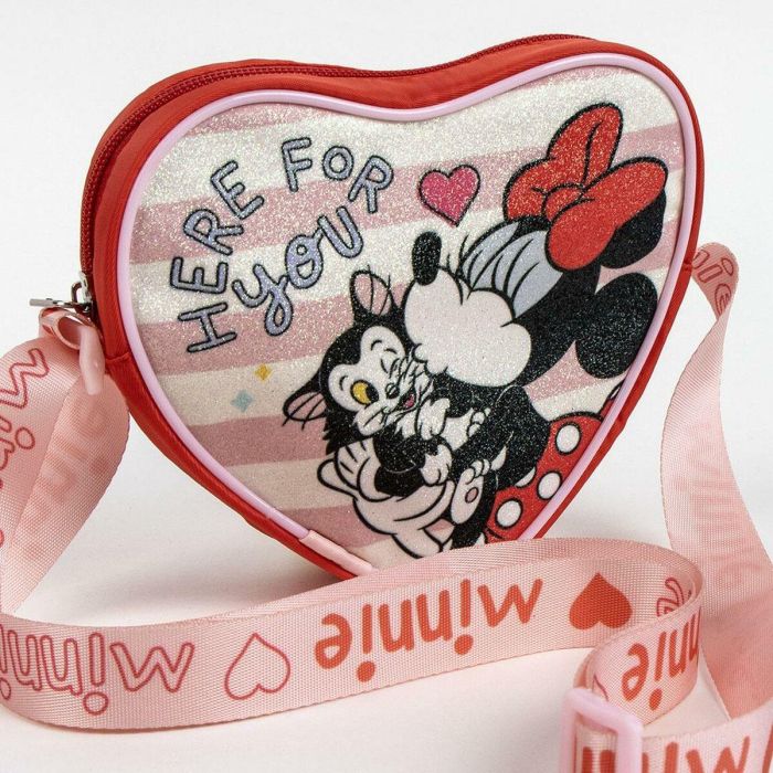Bolso corazon minnie 15.0 x 14.0 x 4.0 cm 4 Bolso corazon minnie 15.0 x 14.0 x 4.0 cm 4