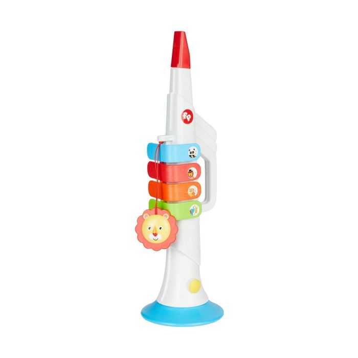 Trompeta 4 notas fisher price 9x30 cm Trompeta 4 notas fisher price 9x30 cm