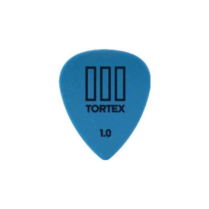 DUNLOP Púas Tortex/Tiii 1,00mm - Pack de 12 Unidades