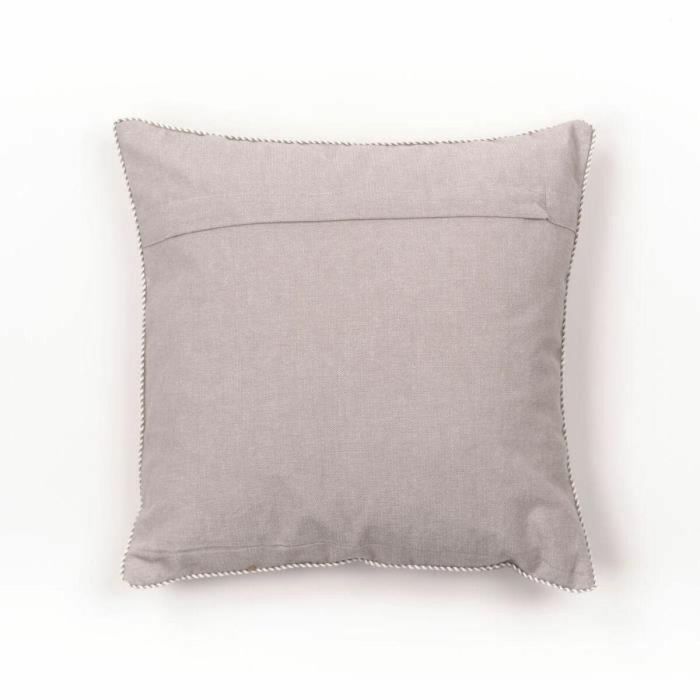 Cojín - HOY - CHARME - Chambray x Petite broderie Berenice - 40 x 40 cm 1
