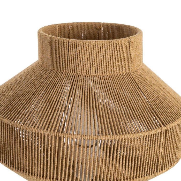 Lámpara Mesa Natural Cuerda de Papel 30 X 30 X 28,50 cm
