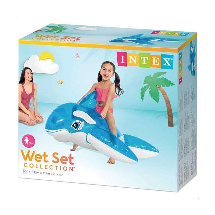Figura hinchable ballena 152x114 cm (+ 3 años) 3 Figura hinchable ballena 152x114 cm (+ 3 años) 3