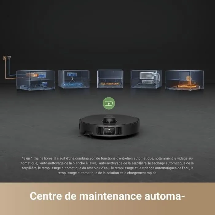 Dreame DRE1732948889214 Robot aspirador X40 Master con estación base 8 en 1 - Navegación inteligente - 12.000 Pa 5