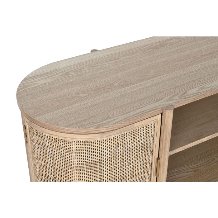 Mueble de TV Home ESPRIT Natural Madera de caucho 120 x 43,5 x 60 cm 1