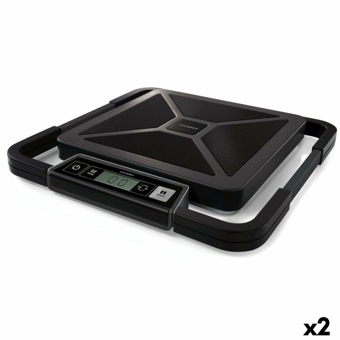 Báscula Digital de Precisión Dymo S50 Negro (2 Unidades) Báscula Digital de Precisión Dymo S50 Negro (2 Unidades)