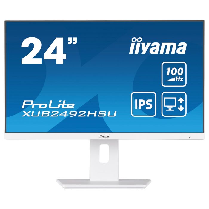 iiyama XUB2492HSU-W6 Monitor 23.8" Full HD IPS 100Hz 0.4ms Blanco 1