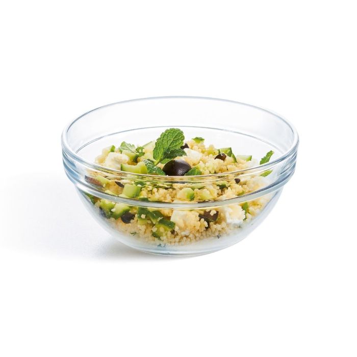 Luminarc Lavafrutas Vidrio Templado Apilable 14 cm Transparente, Apto Microondas y Lavavajillas, Fabricado en Francia Luminarc Lavafrutas Vidrio Templado Apilable 14 cm Transparente, Apto Microondas y Lavavajillas, Fabricado en Francia