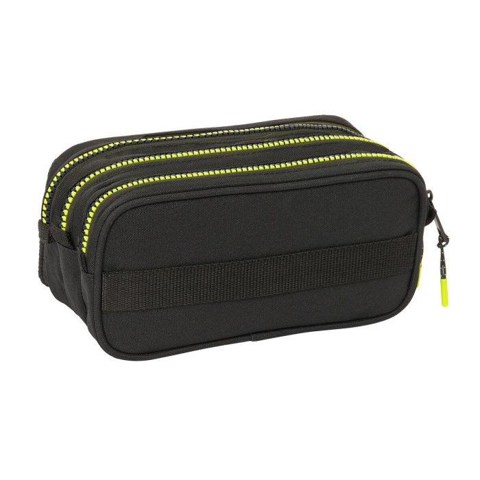 Portatodo Triple Munich Beat Negro 21,5 x 10 x 8 cm 2 Portatodo Triple Munich Beat Negro 21,5 x 10 x 8 cm 2