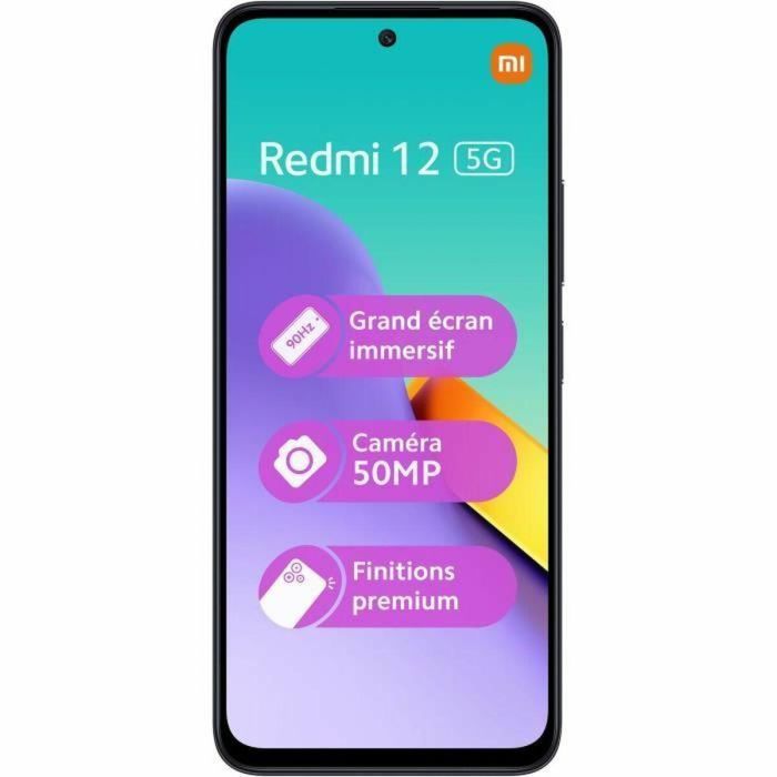 Smartphone Xiaomi REDMI 12 5G 4-128 BK 6,8" 6,79" Octa Core 4 GB RAM 128 GB Negro 1 Smartphone Xiaomi REDMI 12 5G 4-128 BK 6,8" 6,79" Octa Core 4 GB RAM 128 GB Negro 1