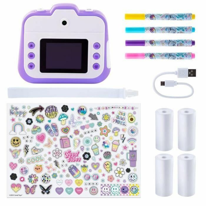 Canal Toys CLK 056/CTCLK056 Creator Cámara Instantánea Morada 3