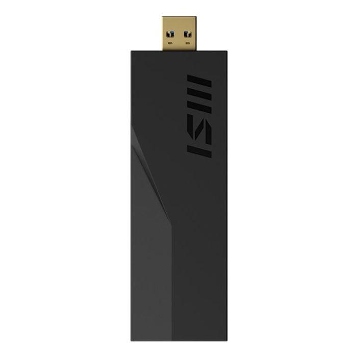 MSI BE6500 WiFi7 USB Stick - Dongle tarjeta y adaptador de interfaz USB 3.2 Gen 1 (3.1 Gen 1) 4 MSI BE6500 WiFi7 USB Stick - Dongle tarjeta y adaptador de interfaz USB 3.2 Gen 1 (3.1 Gen 1) 4