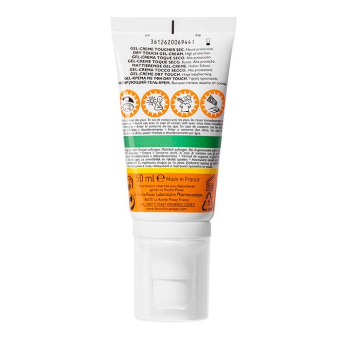 La Roche Posay ANTHELIOS UV-MUNE 400 OIL CONTROL gel-crema SPF50+ Protector Solar Facial 50 ml