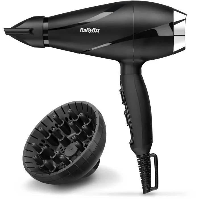 Babyliss 6713DE Shine Pro Secador de Pelo Profesional 2200W con Tecnología Iónica y Accesorios para Ondas y Volumen 4 Babyliss 6713DE Shine Pro Secador de Pelo Profesional 2200W con Tecnología Iónica y Accesorios para Ondas y Volumen 4