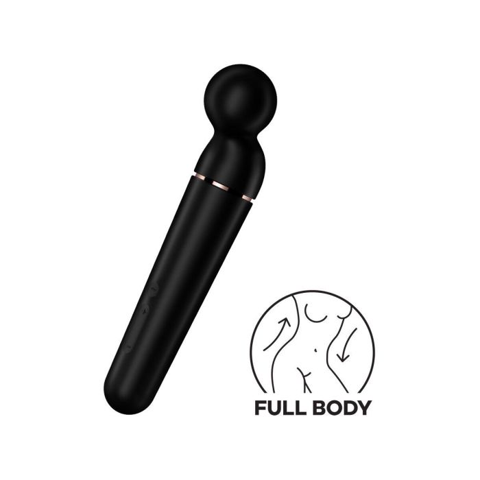 Satisfyer Planet wand-er vibrador black + rosegold 6