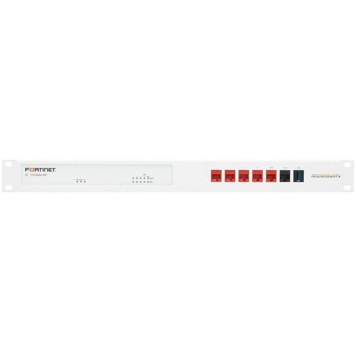 Rackmount IT 1U, 44 x 482 x 217mm, 6 x RJ-45, f/ FortiGate 40F, FortiADC 60F Rackmount IT 1U, 44 x 482 x 217mm, 6 x RJ-45, f/ FortiGate 40F, FortiADC 60F