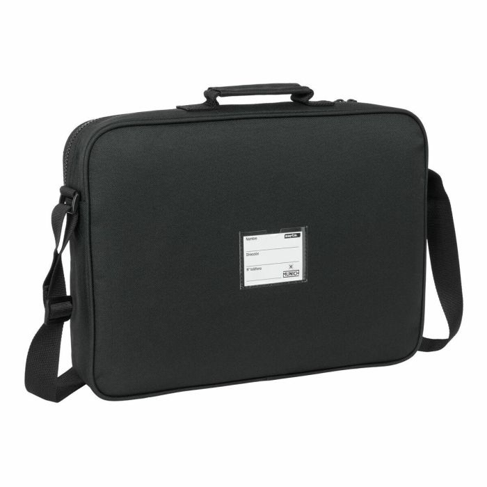 Cartera Escolar Munich Topo Negro 38 x 28 x 6 cm 2 Cartera Escolar Munich Topo Negro 38 x 28 x 6 cm 2