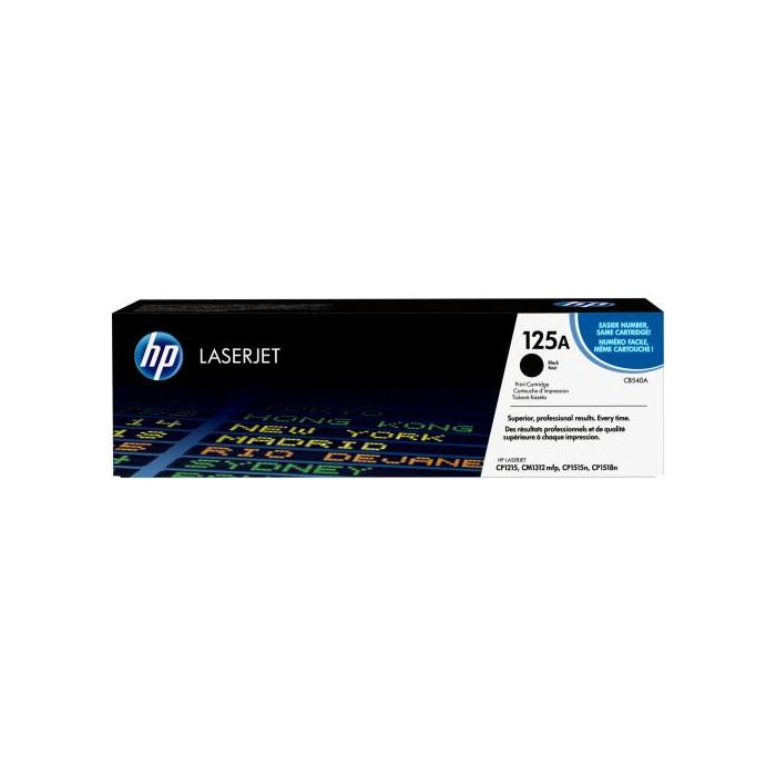 Hp Toner Negro Con Colorsphere Laserjet Cp1210-1215-1510- 1515-1518Ni, Cm131 - Nº 125A 1