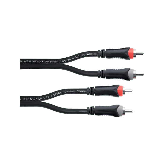 Cordial Cable De Audio Dual Rca/Rca 3M 0 Cordial Cable De Audio Dual Rca/Rca 3M 0