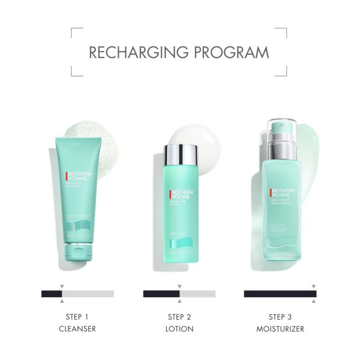 Biotherm AQUAPOWER ADVANCED gel facial hidratante para hombres, textura ultraligera, 100 ml 4 Biotherm AQUAPOWER ADVANCED gel facial hidratante para hombres, textura ultraligera, 100 ml 4