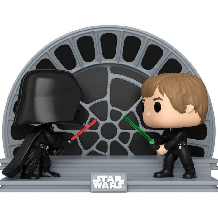 Funko Pop Moment Star Wars Retorno - Luke y Darth Vader en Vinilo de 9 cm 1 Funko Pop Moment Star Wars Retorno - Luke y Darth Vader en Vinilo de 9 cm 1