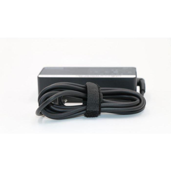 Lenovo 65W AC adapter with USB Type-C interface, 20V output, compatible with various Lenovo laptops and devices. 2