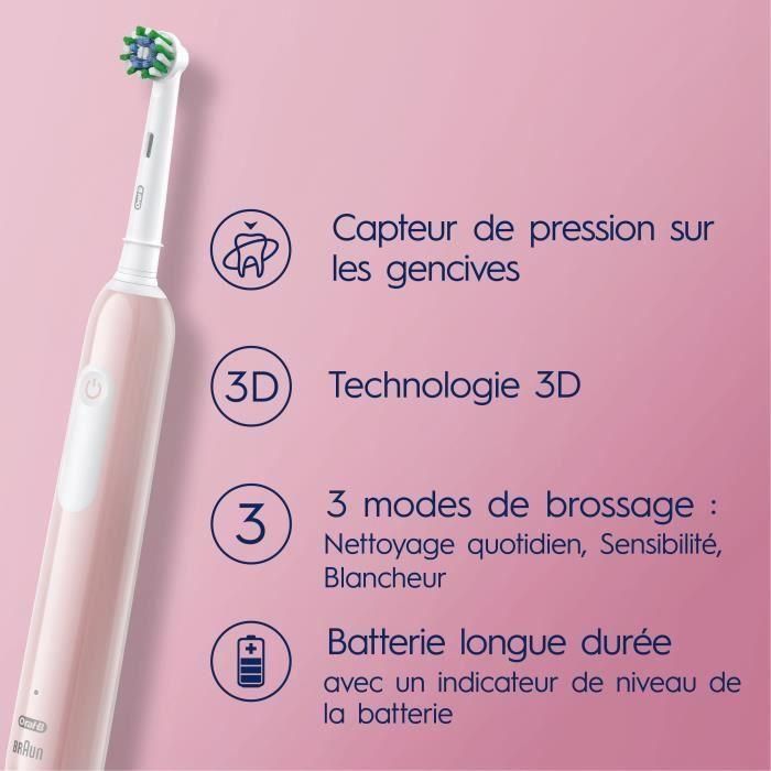 Cepillo de dientes eléctrico ORAL-B Pro Series 1 - 80713551 - blanco - inalámbrico 2