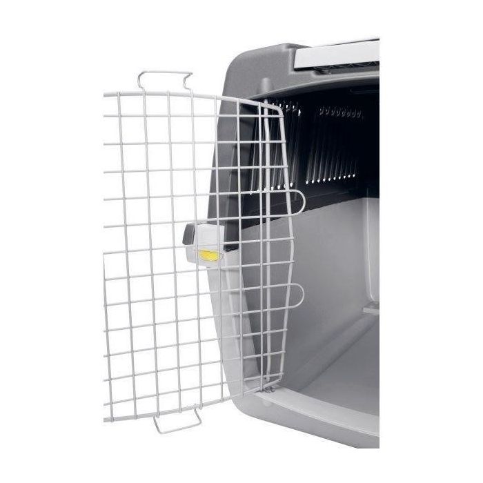 Kerbl TRI8003507974500 Caja de Transporte Gulliver Mega Gris 81x61x60 cm 1