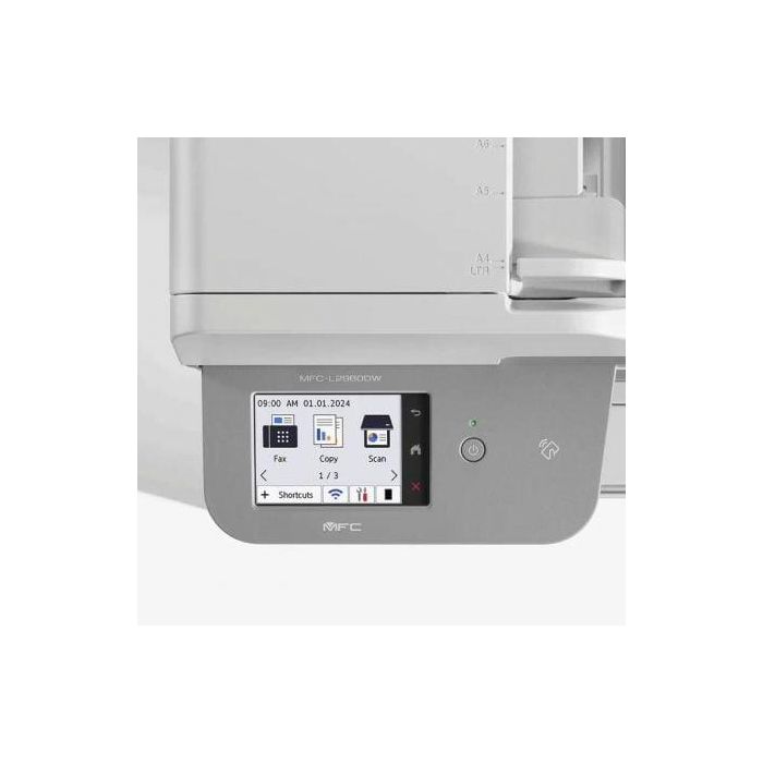 BROTHER multifuncion laser monocromo MFCL2980DW con red cableada/WiFi y NFC, doble cara automatica en todas las funciones y ADF de 50 hojas 2 BROTHER multifuncion laser monocromo MFCL2980DW con red cableada/WiFi y NFC, doble cara automatica en todas las funciones y ADF de 50 hojas 2
